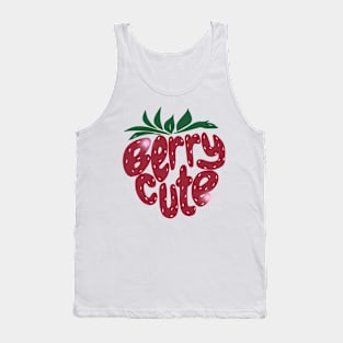 The Cute Strawberry Fruit Tank Top